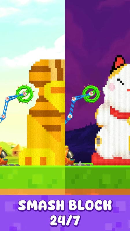 Block Crusher: Bucket Teardown APK - screenshot 3