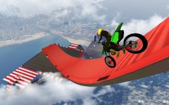 Bike Impossible Tracks Race: 3D Motorcycle Stunts - screenshot 3