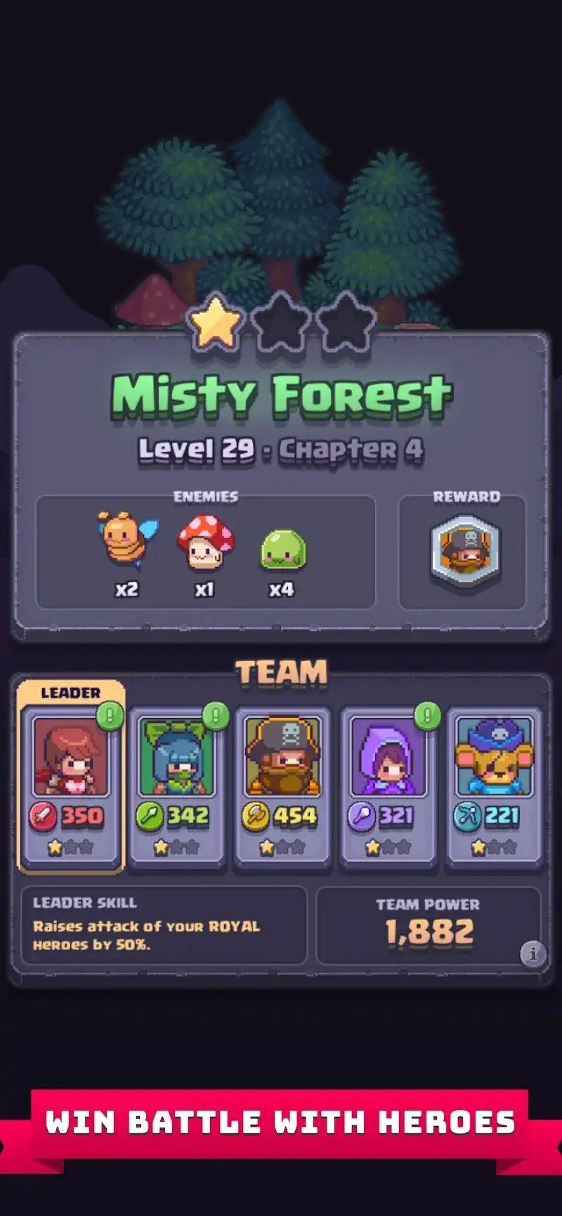 Puzzle Heroes RPG Match Quest - screenshot 4