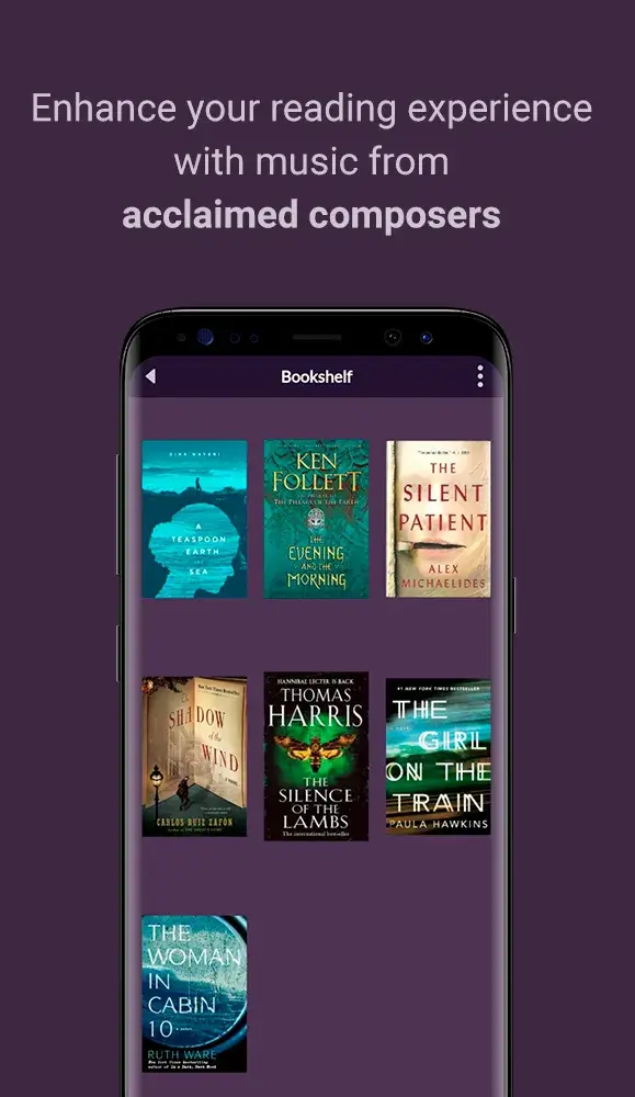 Moodreads Music for reading - screenshot 1