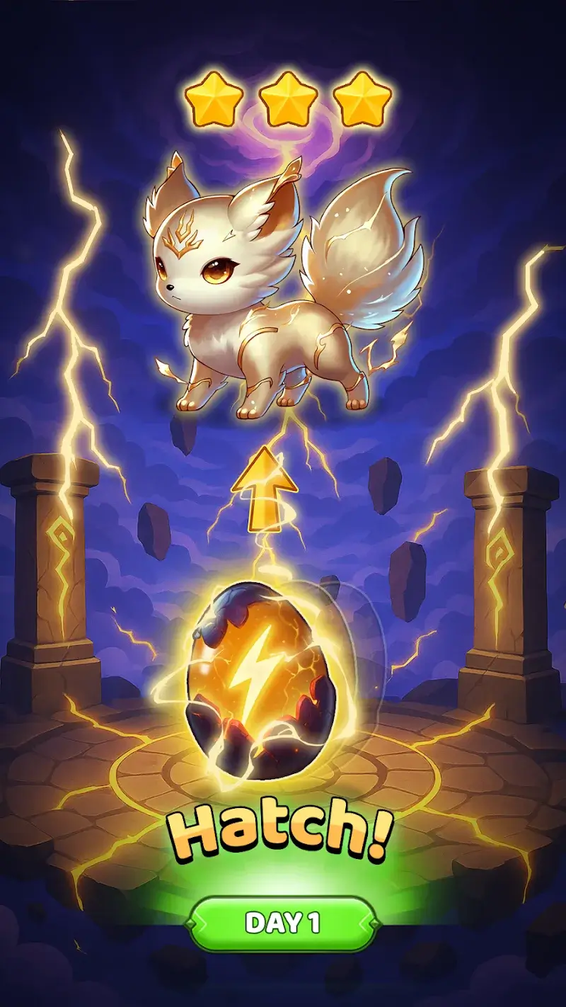 Elemonster Hatch and Battle - screenshot 1
