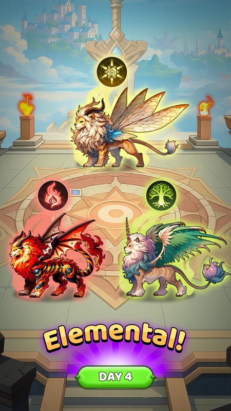 Elemonster  Hatch and Battle - screenshot 2