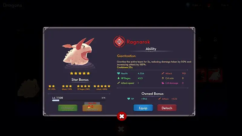 Tiny Dragon Heroes Idle RPG - screenshot 6