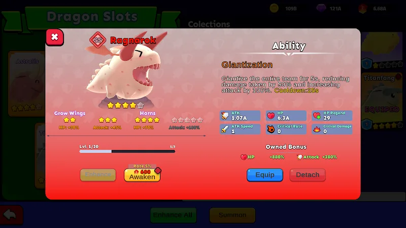 AFK Dragon Gacha RPG - screenshot 2