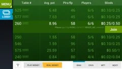 Mobile Poker Club - screenshot 1