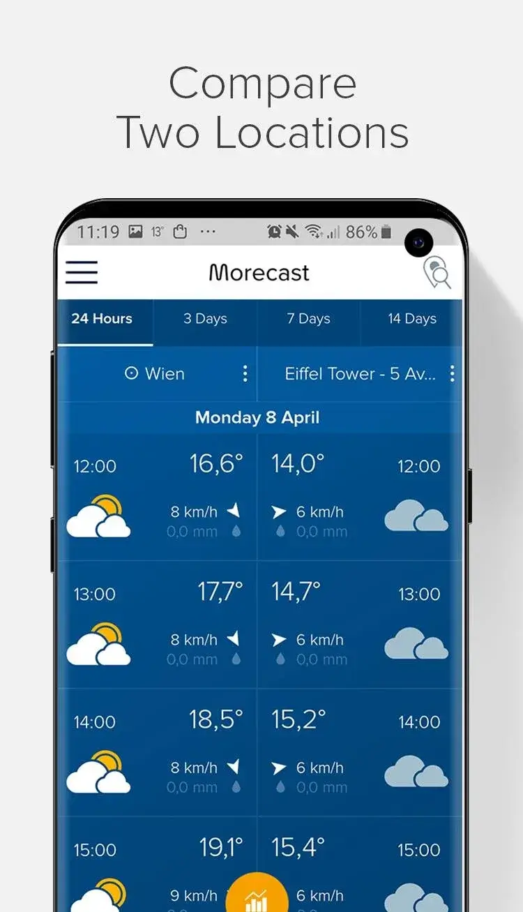 Weather MoreCast - screenshot 6