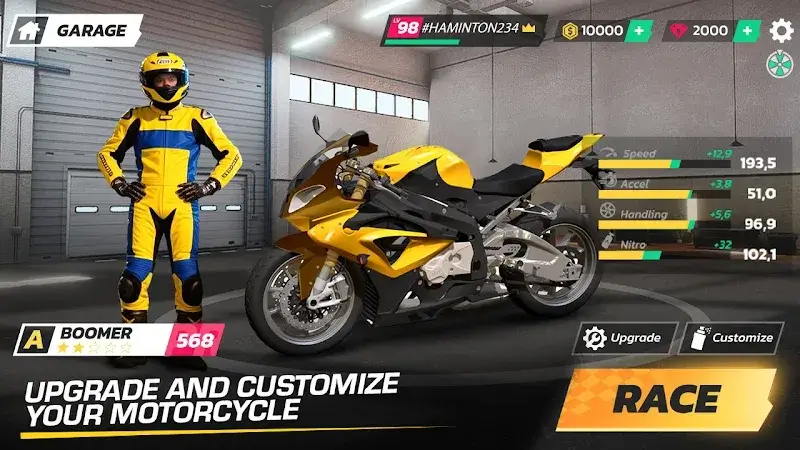 Moto Rider Traffic Highway - screenshot 4