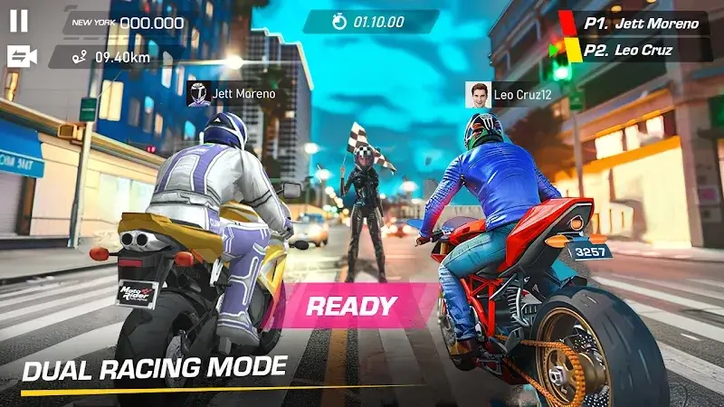 Moto Rider Traffic Highway - screenshot 5