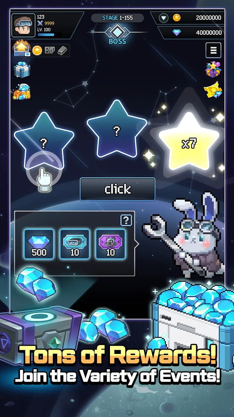 Cannon Shooter Dot Idle RPG - screenshot 2