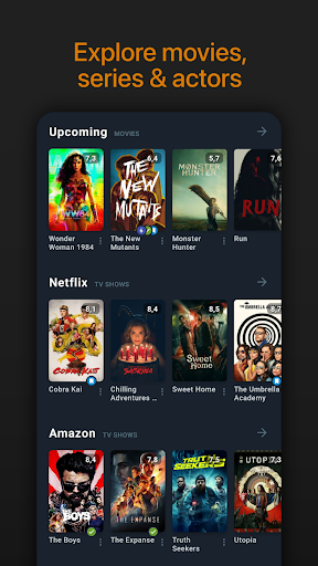 Moviebase: Manage Movies & Series, Track TV Shows - screenshot 1