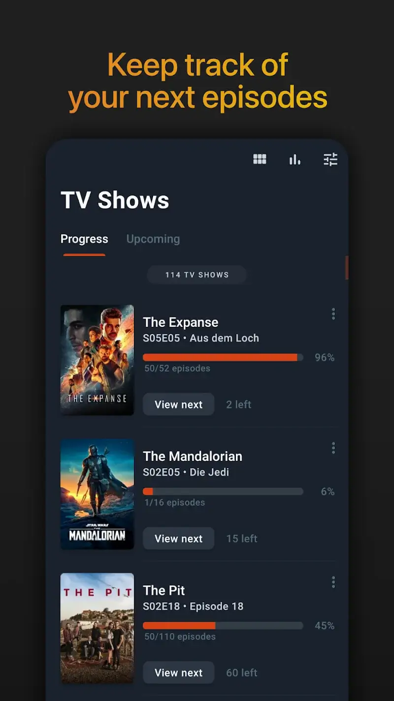 Moviebase: Manage Movies & Series, Track TV Shows - screenshot 5