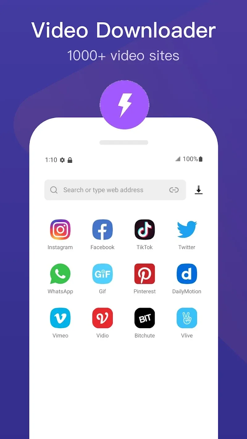 Video & Music Downloader - screenshot 1