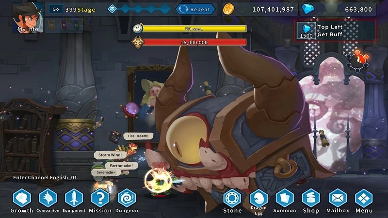 Dragon Knights Idle APK - screenshot 1