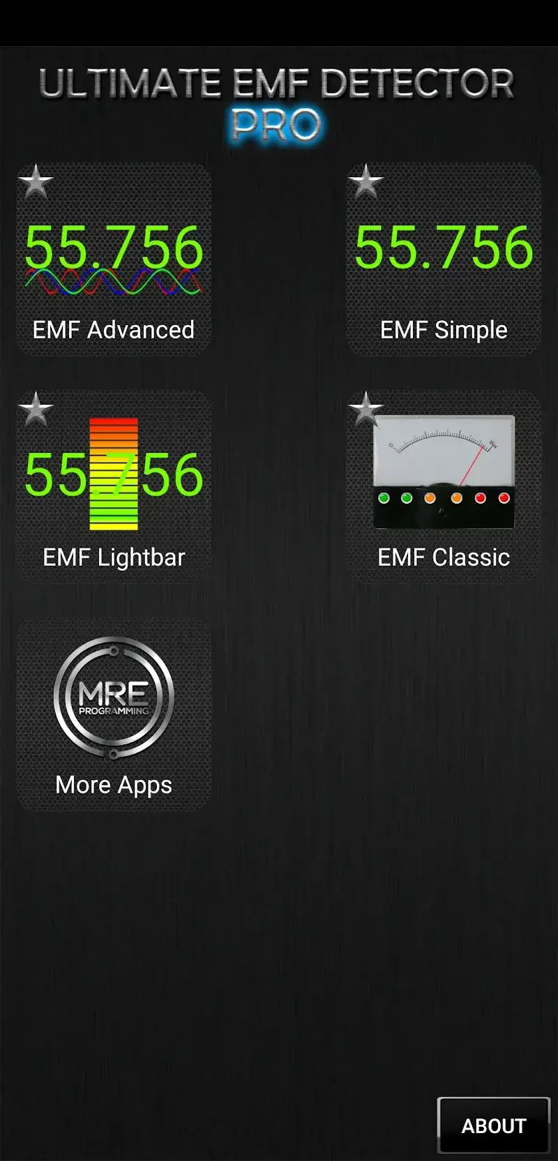 Ultimate EMF Detector Real Pro - screenshot 1