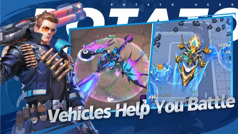 Potato Hero Zombie Survival - screenshot 4