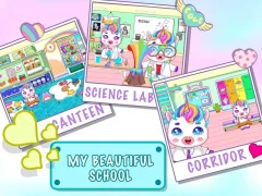 Mini Town: Unicorn School - screenshot 2