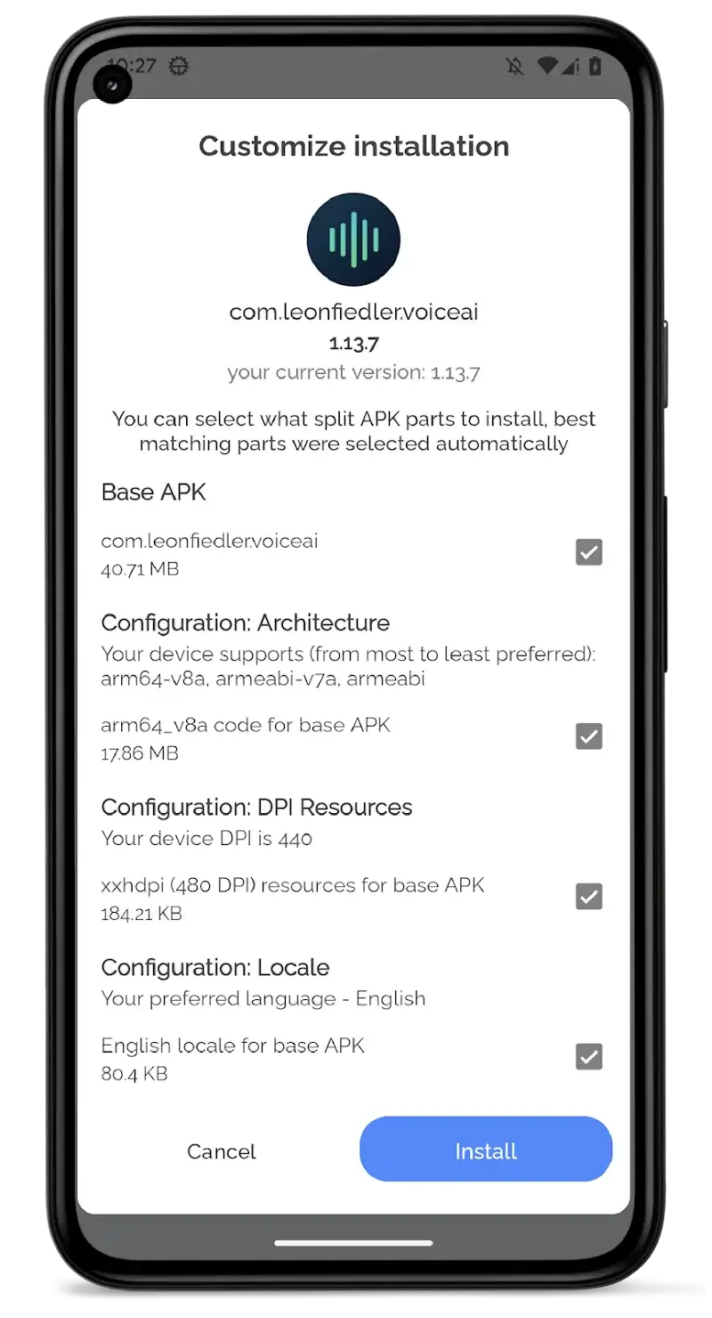 SAI Split APKs Installer - screenshot 6