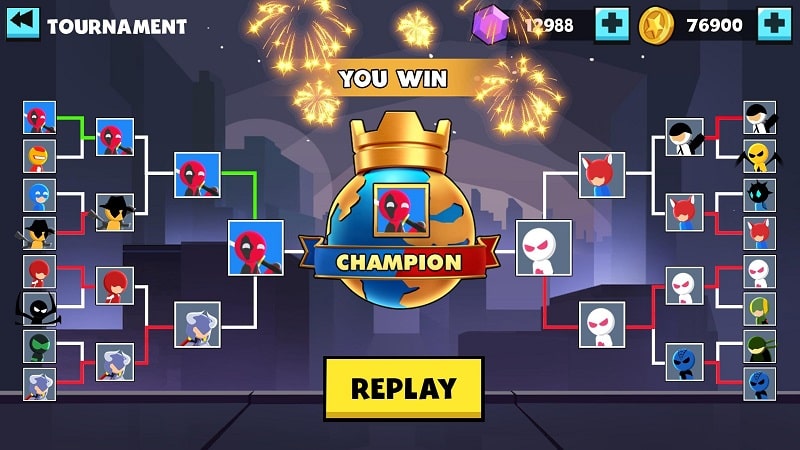 Stickman Combat – Superhero APK - screenshot 3