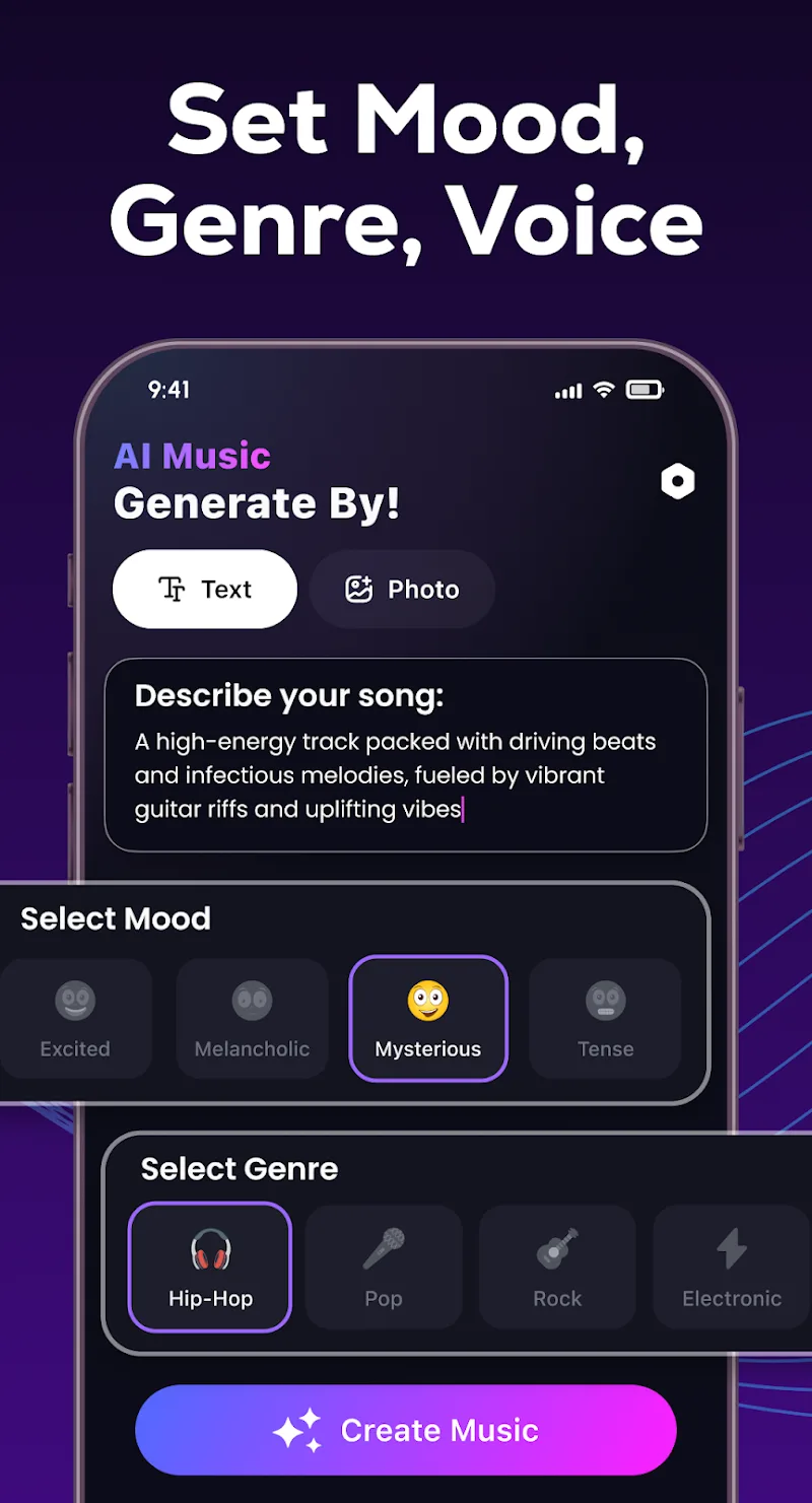 AI Music Maker & Cover Songs - screenshot 2