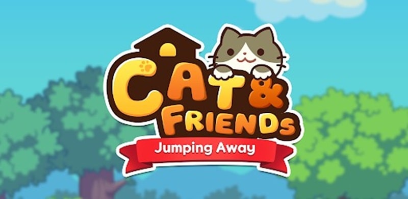 Cat&amp;Friends! Jumping Away APK - app icon