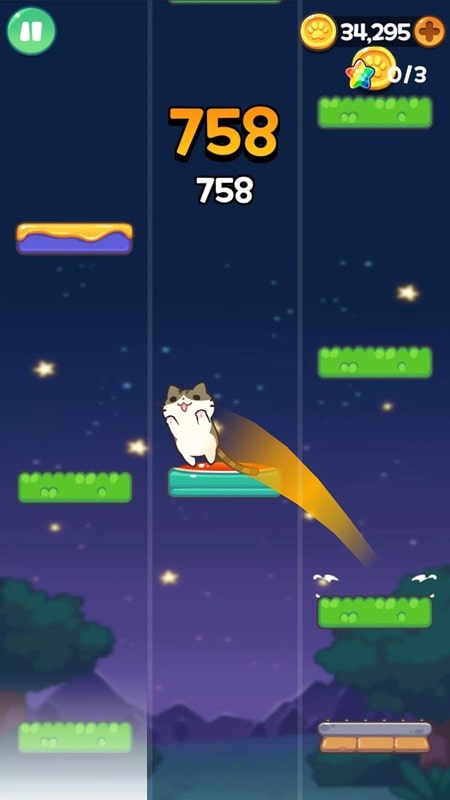 Cat&Friends! Jumping Away APK - screenshot 2