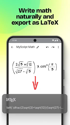 MyScript Math - screenshot 3