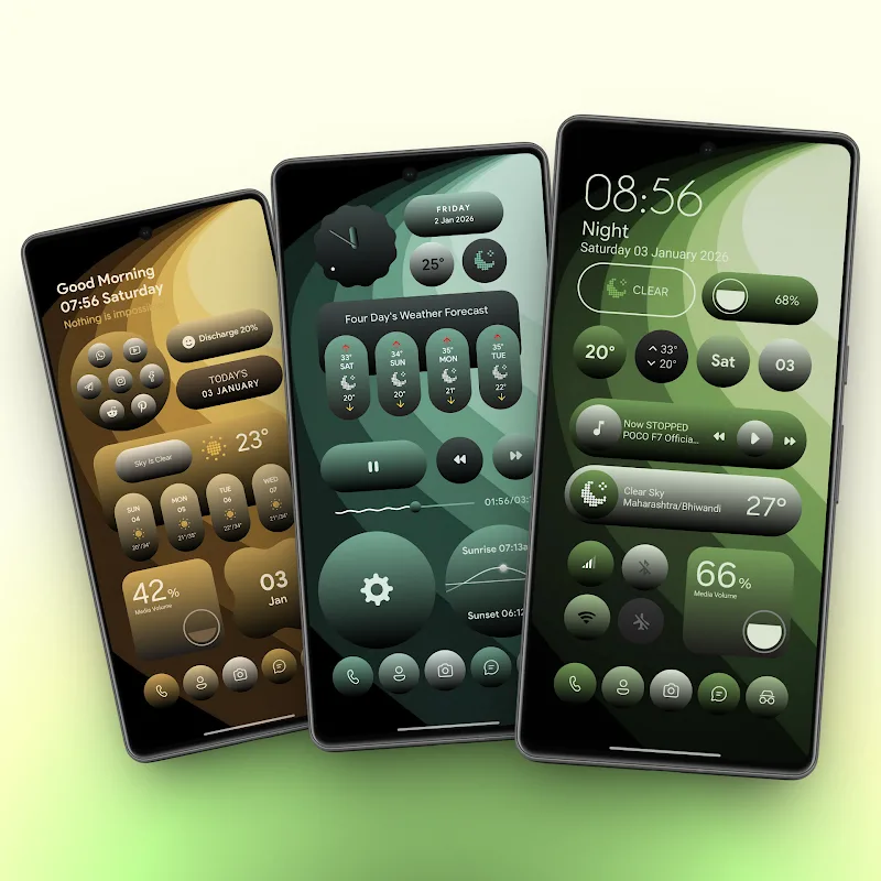 My Thing Adaptive KWGT v1.0.6 APK (Full Version) - screenshot 2