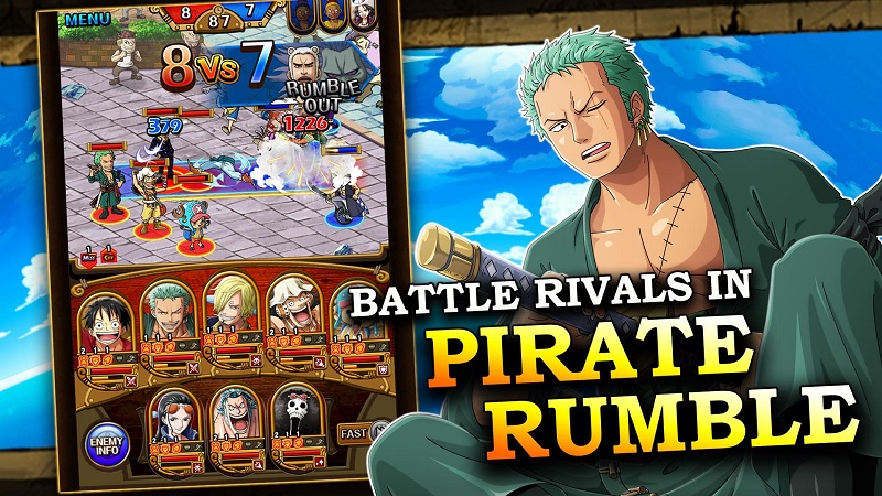ONE PIECE TREASURE CRUISE APK - screenshot 2