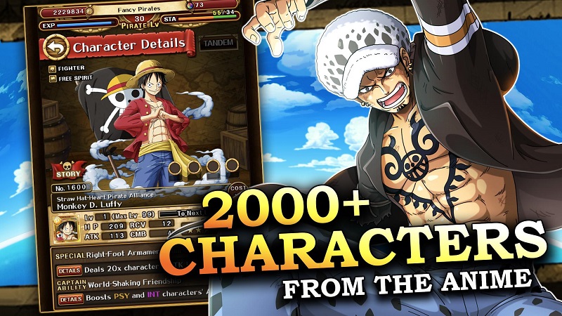 ONE PIECE TREASURE CRUISE APK - screenshot 3