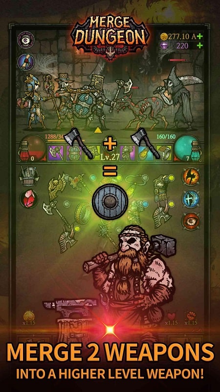 Merge Dungeon APK - screenshot 1
