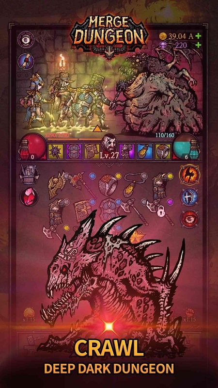 Merge Dungeon APK - screenshot 3