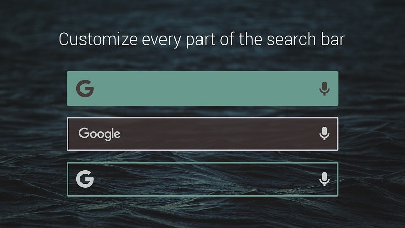 Custom Search Bar Widget CSBW APK - screenshot 3