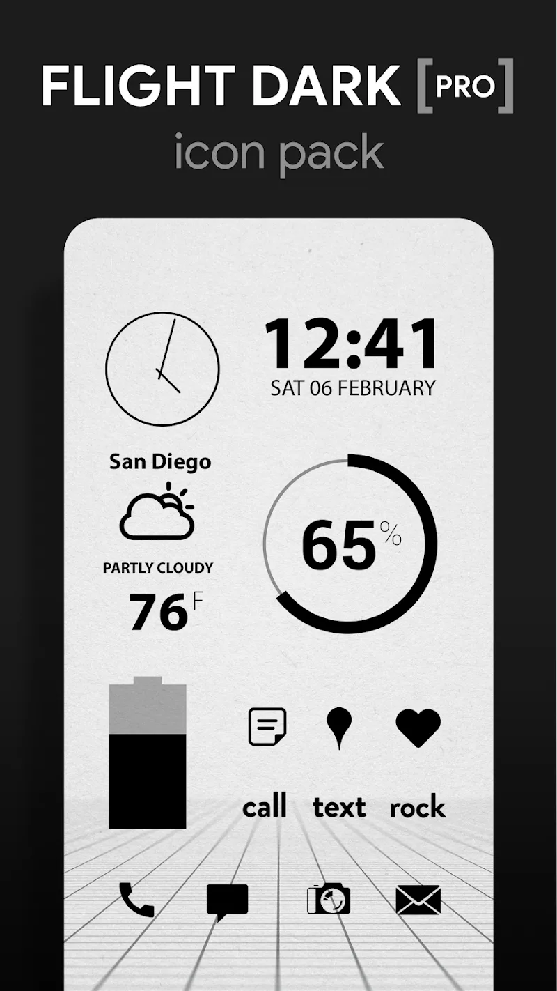 Flight Dark Pro - screenshot 1