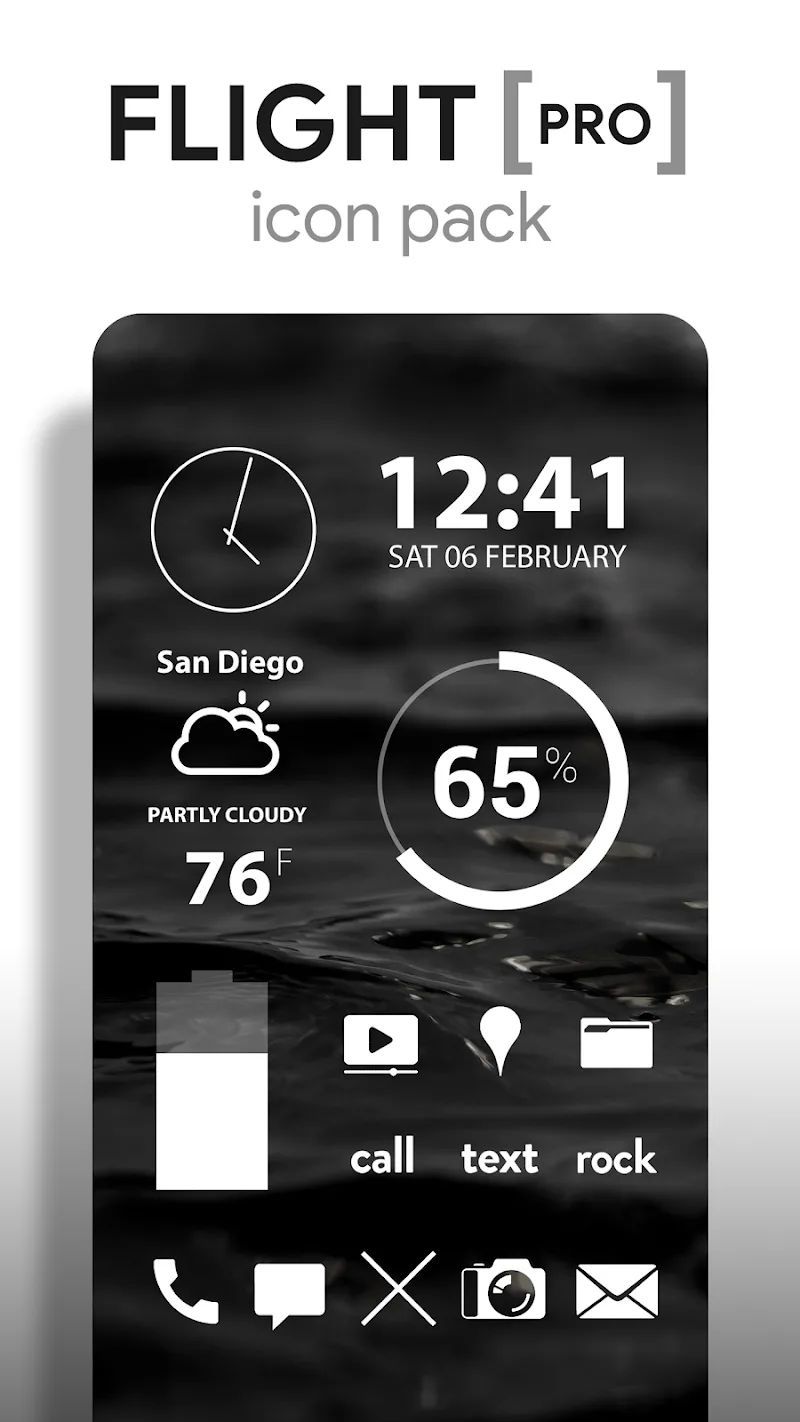 Flight Pro - Icon Pack v3.7.9 APK (Full Version) - screenshot 1