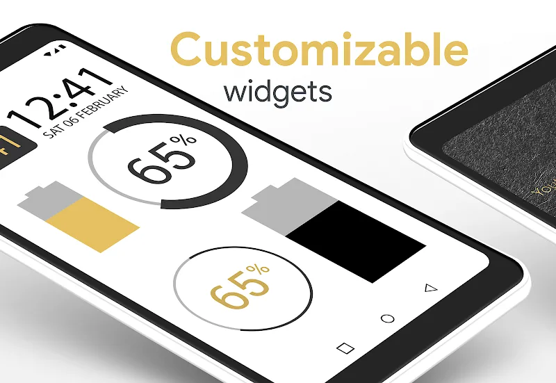 Lines Gold Pro - Icon Pack - screenshot 5