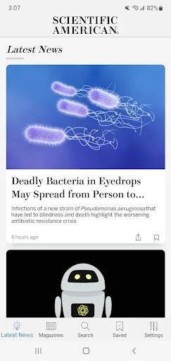 Scientific American - screenshot 1