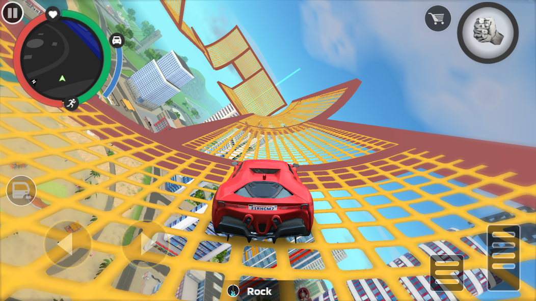 Rope Hero Cheatground MOD - screenshot 11