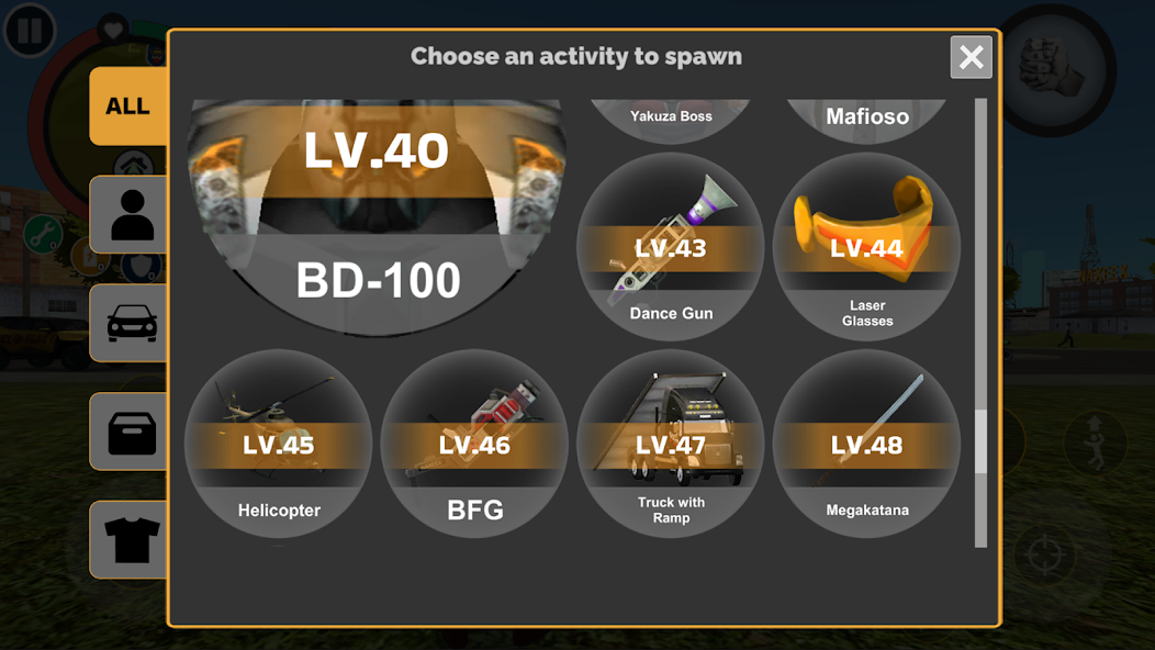 Rope Hero Cheatground MOD - screenshot 27