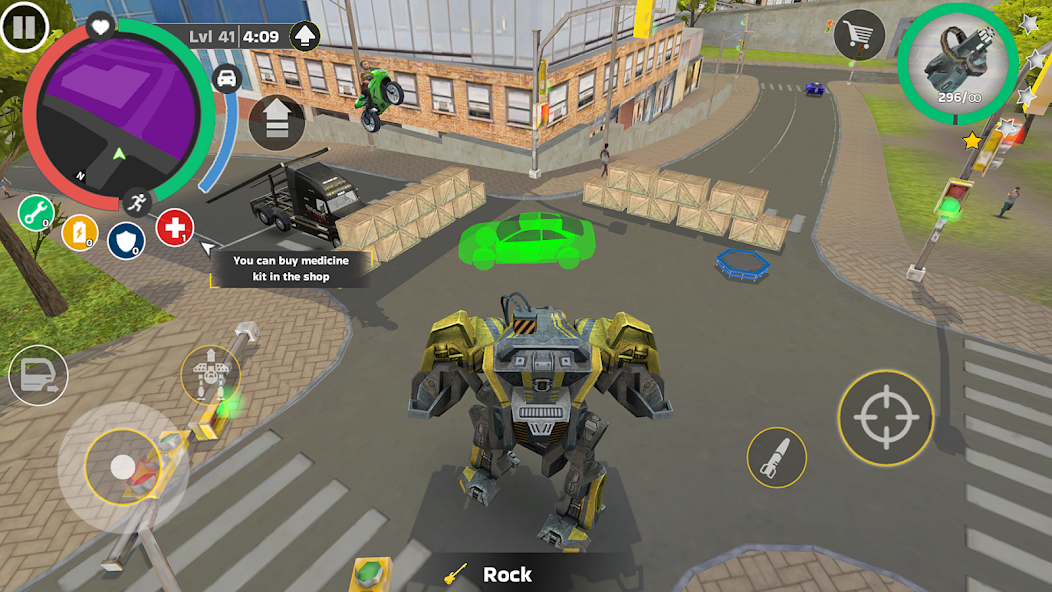 Rope Hero Cheatground MOD - screenshot 30