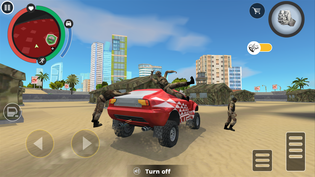 Rope Hero Cheatground MOD - screenshot 7