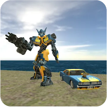 Muscule Car Robot MOD APK icon