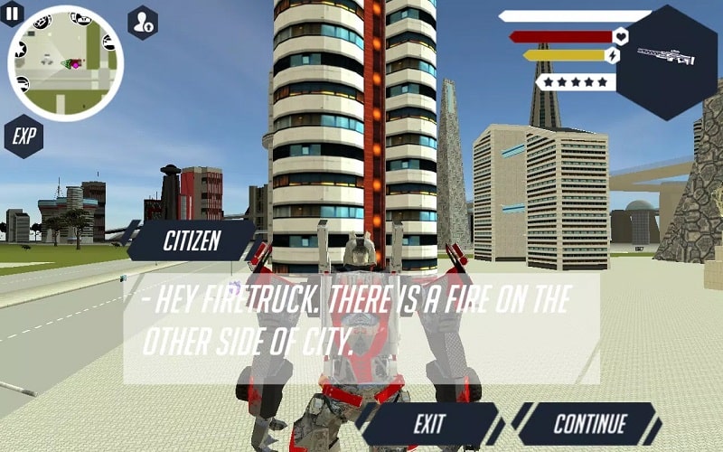 Robot Firetruck APK - screenshot 3
