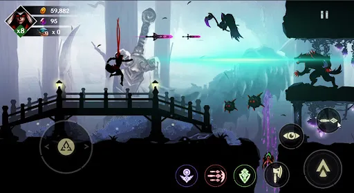Shadow Assassin 1.2.4 APK + MOD [Unlimited Money] - screenshot 4