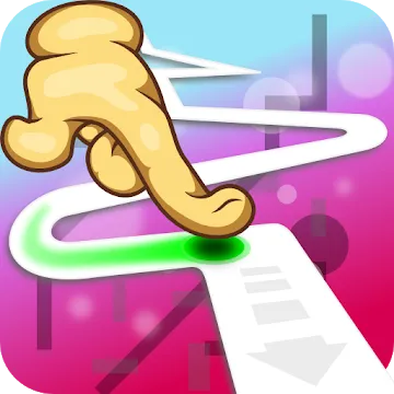 Follow the Line 2D Deluxe MOD APK icon