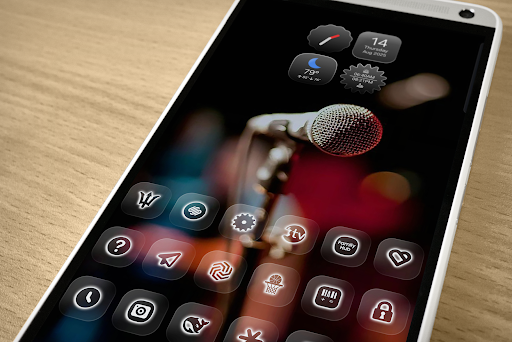 Neon Glass Icon Pack - screenshot 3