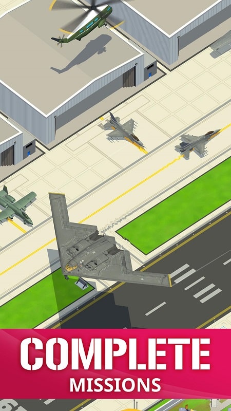 Idle Air Force Base APK - screenshot 5