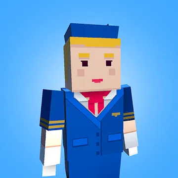 Idle Tap Airport MOD APK icon