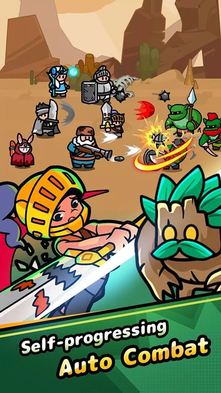 Idle Rumble Heroes APK - screenshot 1