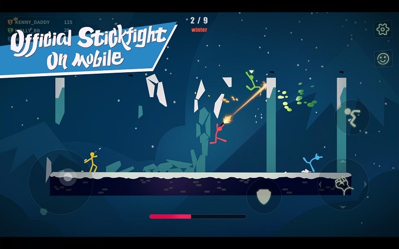 Stick Fight The Game Mobile APK - screenshot 2