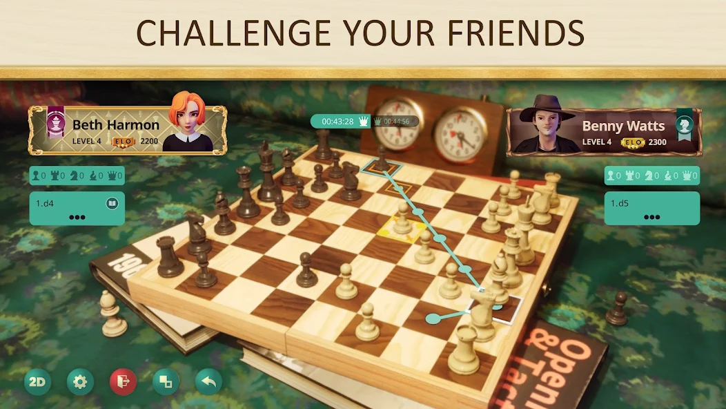 The Queen's Gambit Chess - screenshot 4